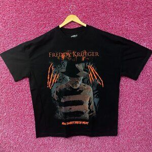 Freddy Krueger A Nightmare on Elm Street Horror Movie T-Shirt 2XL